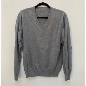 Grey Cotton J. Crew Sweater